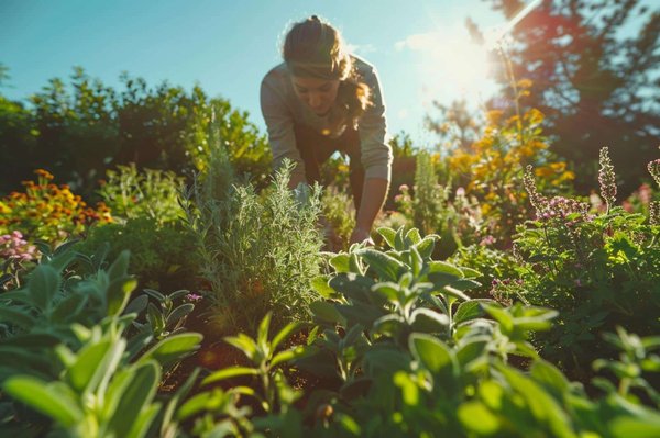 Comment cultiver un jardin de plantes médicinales pour débutants ?